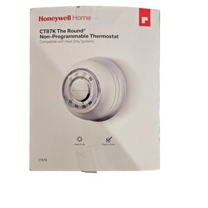 Honeywell Home The‎ Round Non-Programmable Heat Only Thermostat CT87K